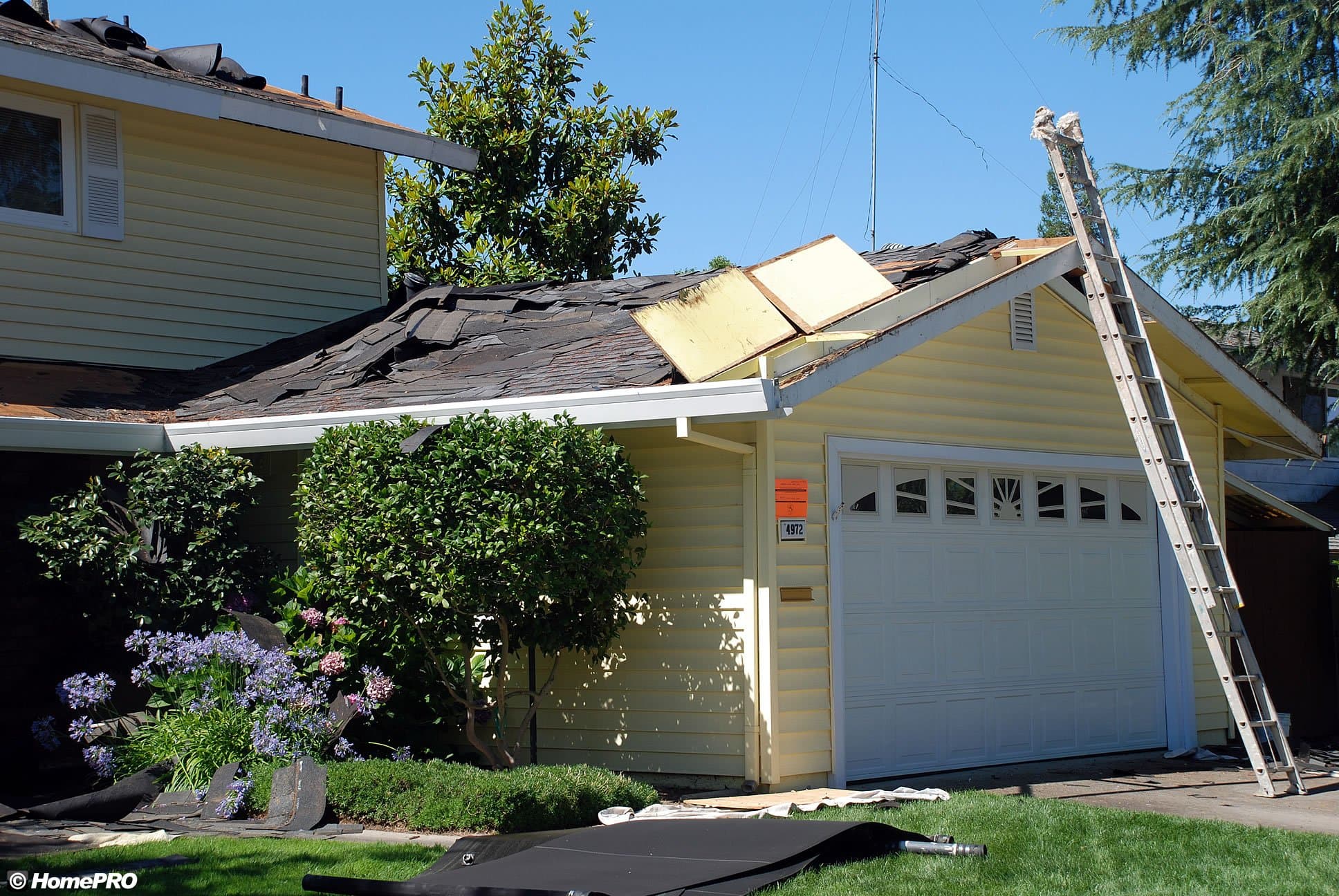 Completed HomePRO exterior home repair project